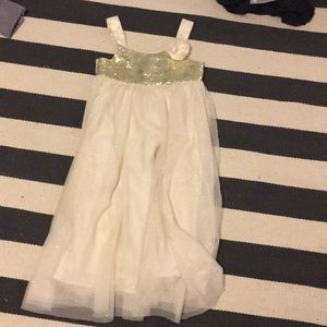 Formal sparkly layered dress